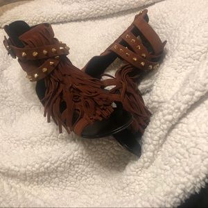 Brown Giuseppe sandals
